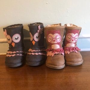 Two Harper Canyon boots for girls.